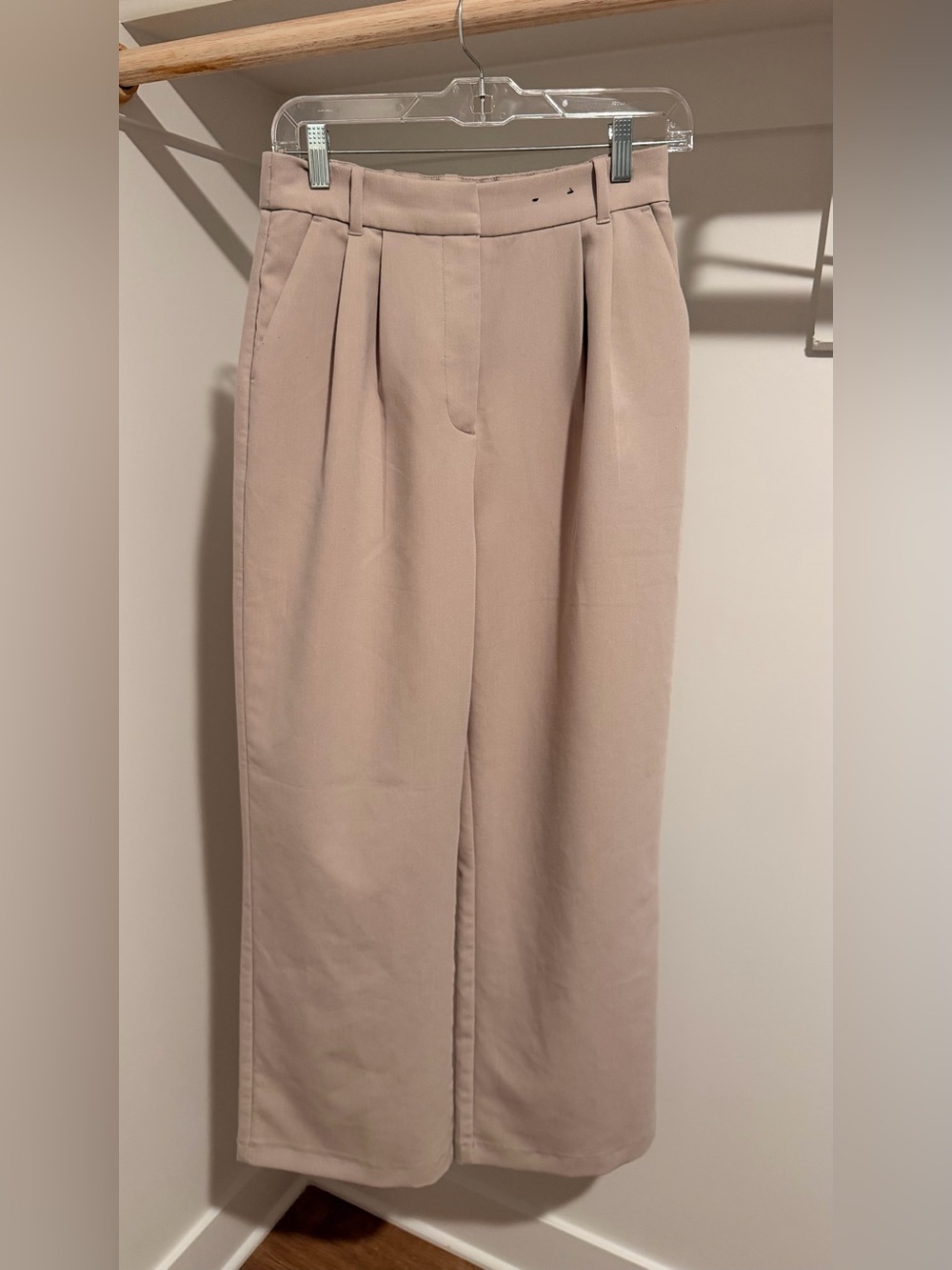 Curve Love A&F Sloane Tailored
Wide Leg Pant